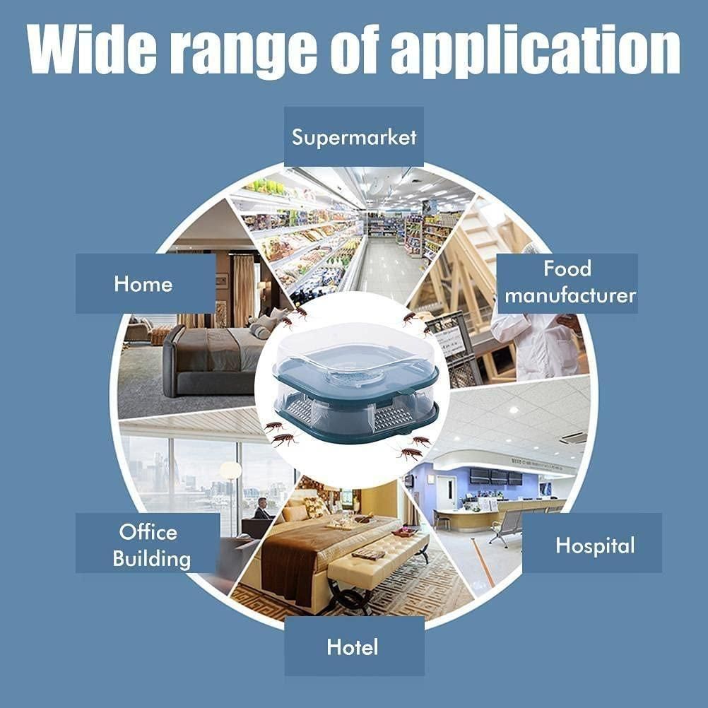 Reusable Bait Box for Cockroaches