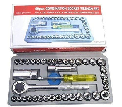 Screwdriver Tool Kit- 40 in 1 Screwdriver Socket Set and Bit Tool Kit Set