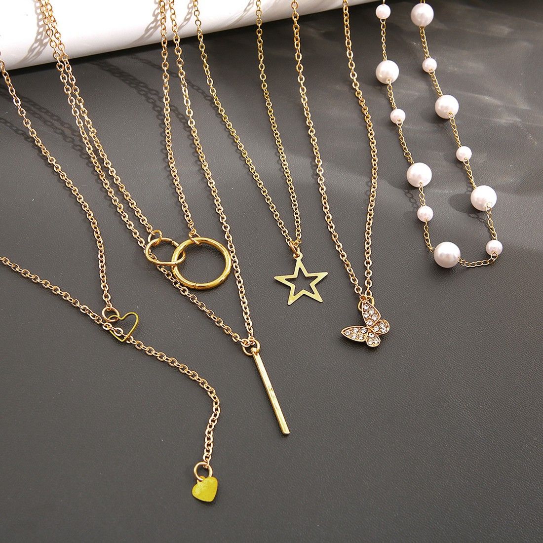 Combo Pack Of Necklace (Pack Of 5)