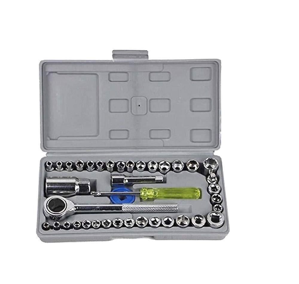 Screwdriver Tool Kit- 40 in 1 Screwdriver Socket Set and Bit Tool Kit Set