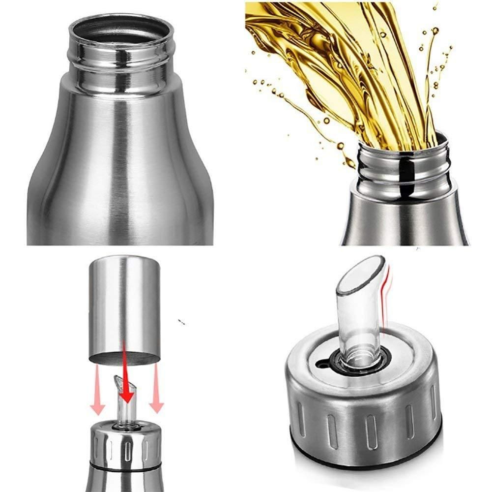 Stainless Steel Oil Dispenser Bottle (1000 ml)