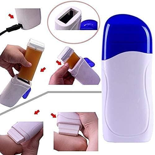 Hair Removal Wax Warmer Roll-On Heater Machine With Wax Refill Cartridge (Combo of 3 Products)