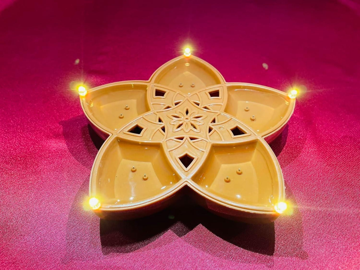 Panchmukhi LED Water Sensor Diya - 5 in 1