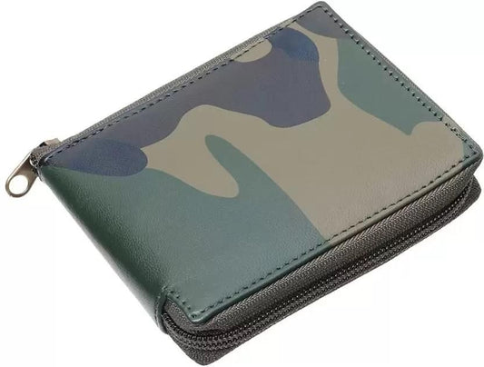 Men's Multicolor Artificial Leather Wallet (5 Card Slots)