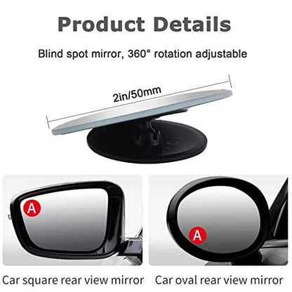 Spot Mirror Round HD Glass