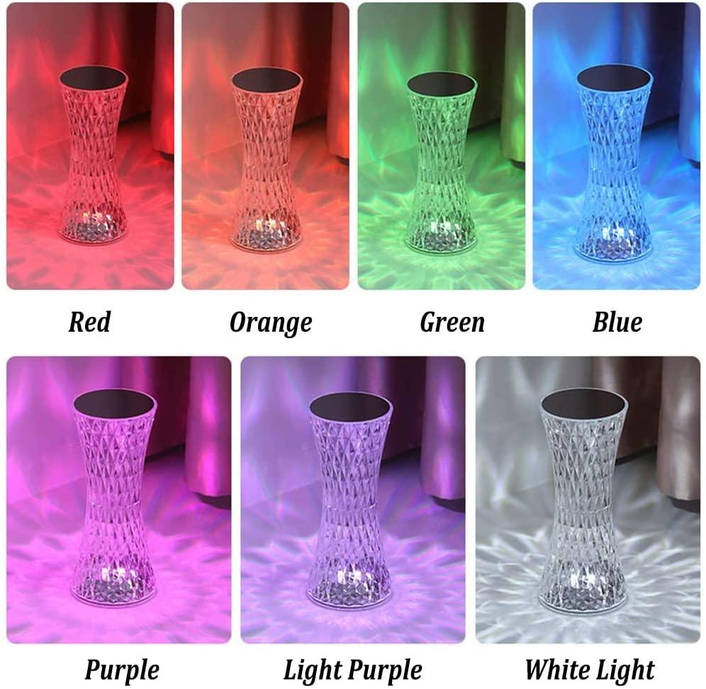 Crystal Diamond Table Lamp
