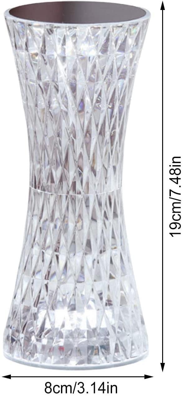 Crystal Diamond Table Lamp