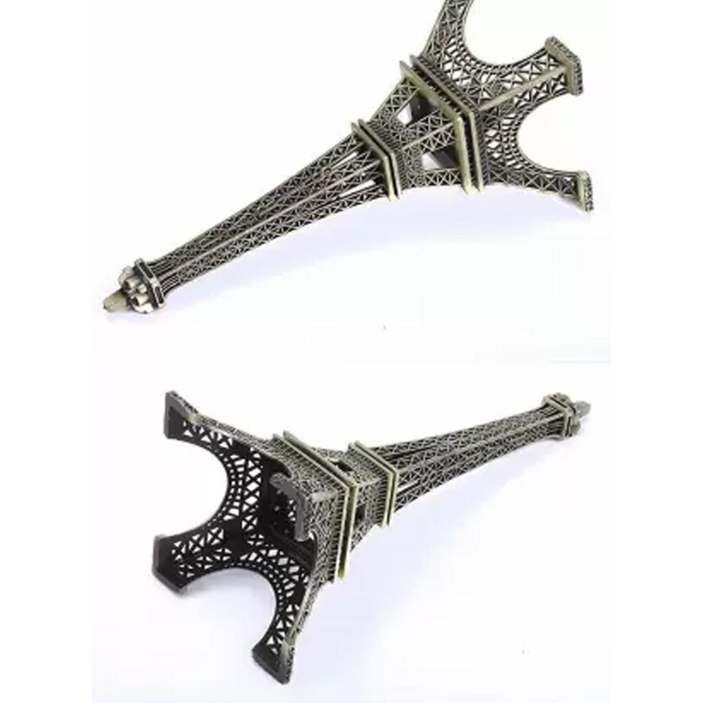 Antique Finish 3D Metal Paris Eiffel Tower