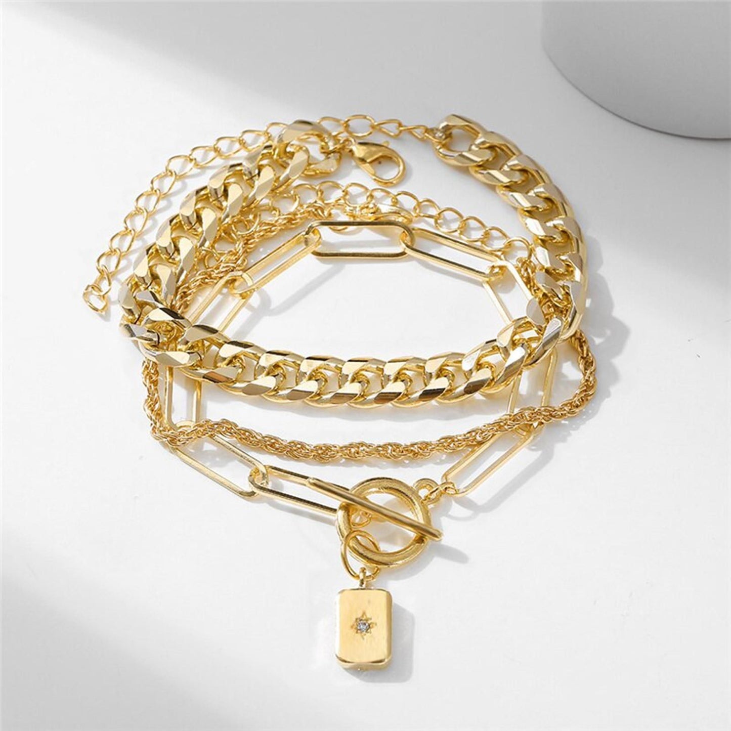 Beautiful American Diamond Bracelets ( Pack of 3)