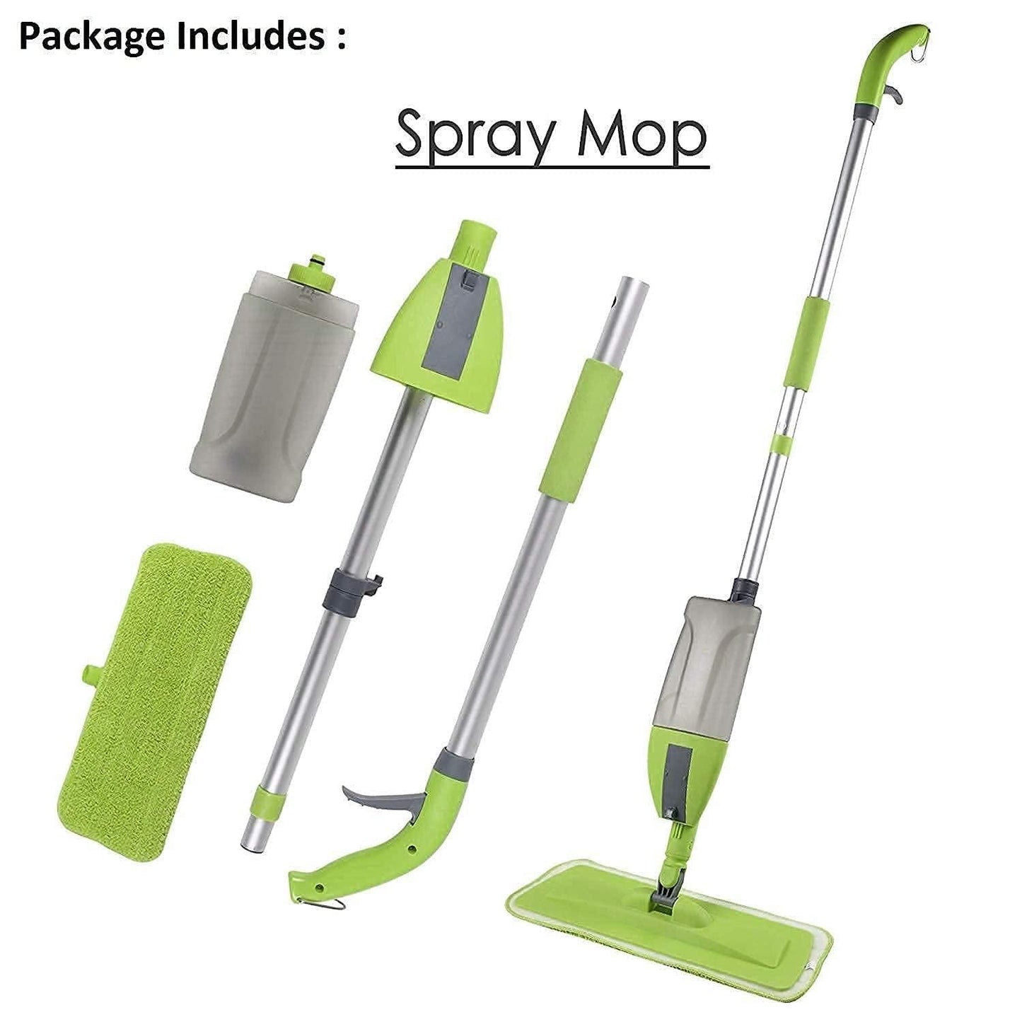 Aluminium Microfiber Floor Cleaning Spray Mop