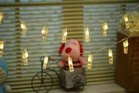 Photo Clip LED String Lights: 16 Lights for Hanging Photos at Birthday, Festival, Wedding, and Home Parties with Warm White Glow