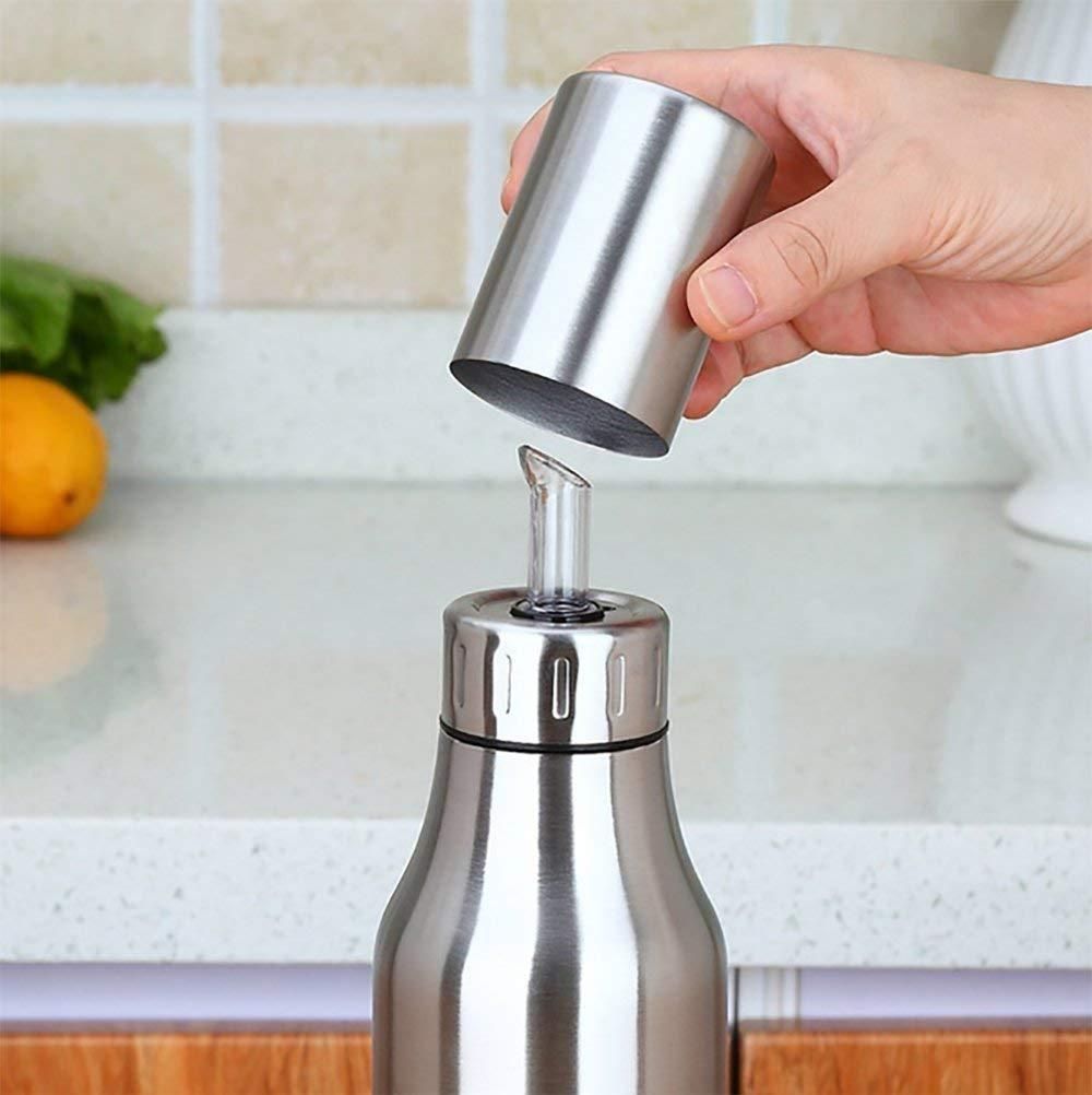 Stainless Steel Oil Dispenser Bottle (1000 ml)
