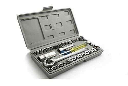 Screwdriver Tool Kit- 40 in 1 Screwdriver Socket Set and Bit Tool Kit Set