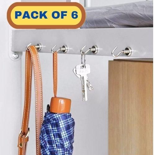 Magnetic Hooks (Pack of 6)