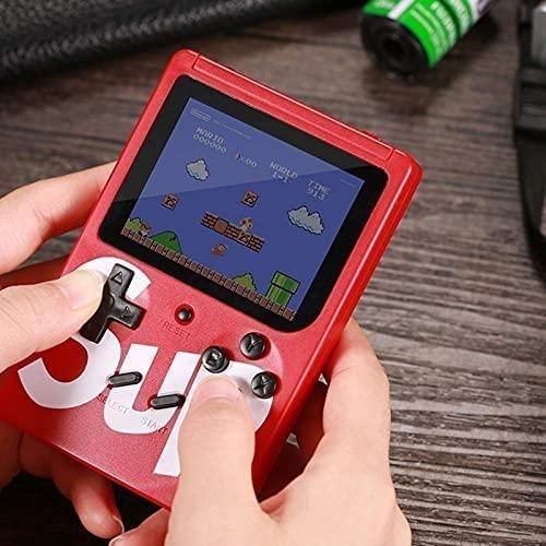 Portable 400-in-1 game console with LED screen, USB recharge for kids (Multi Color ,1 pcs)