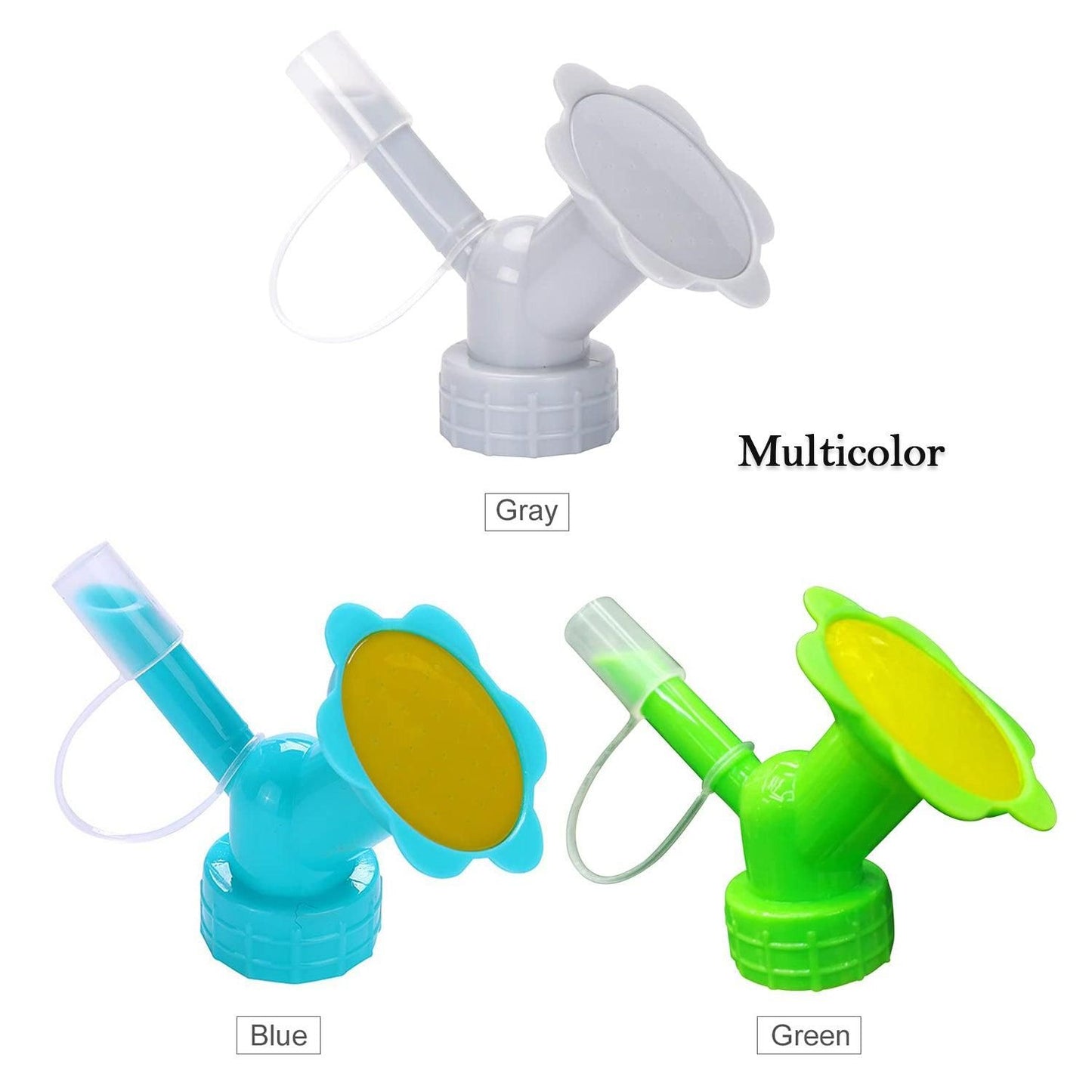 2 in 1 Bottle Cap Sprinkler, Dual Head Bottle
