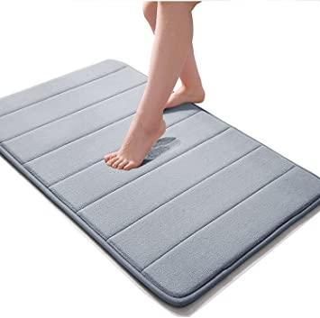 Water Absorbent Soft Memory Foam Bath Mat