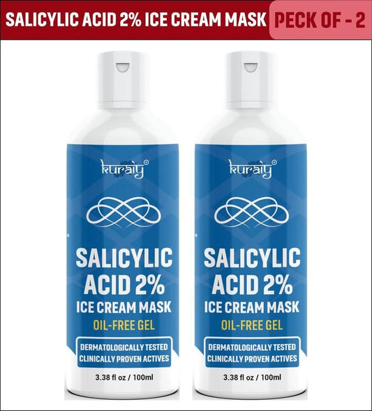 KURAIY Salicylic Acid 2% Mask (Pack of 2)