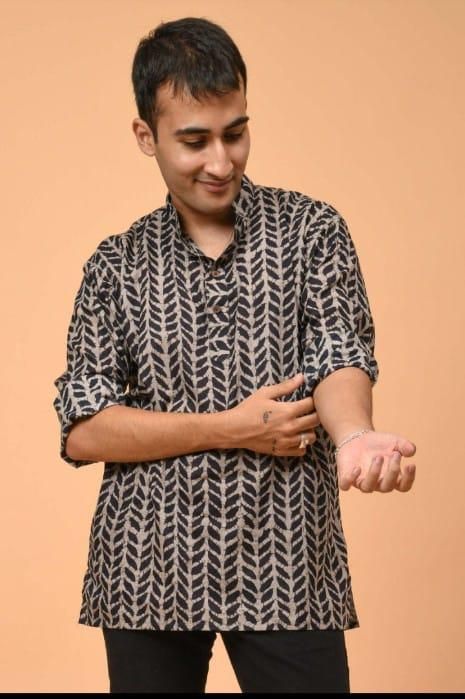 Casual Short Kurtas for Men