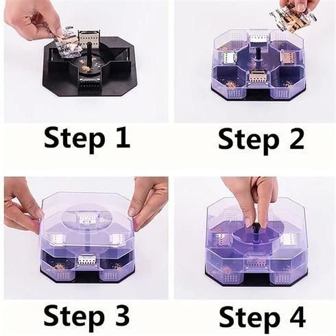 Reusable Bait Box for Cockroaches