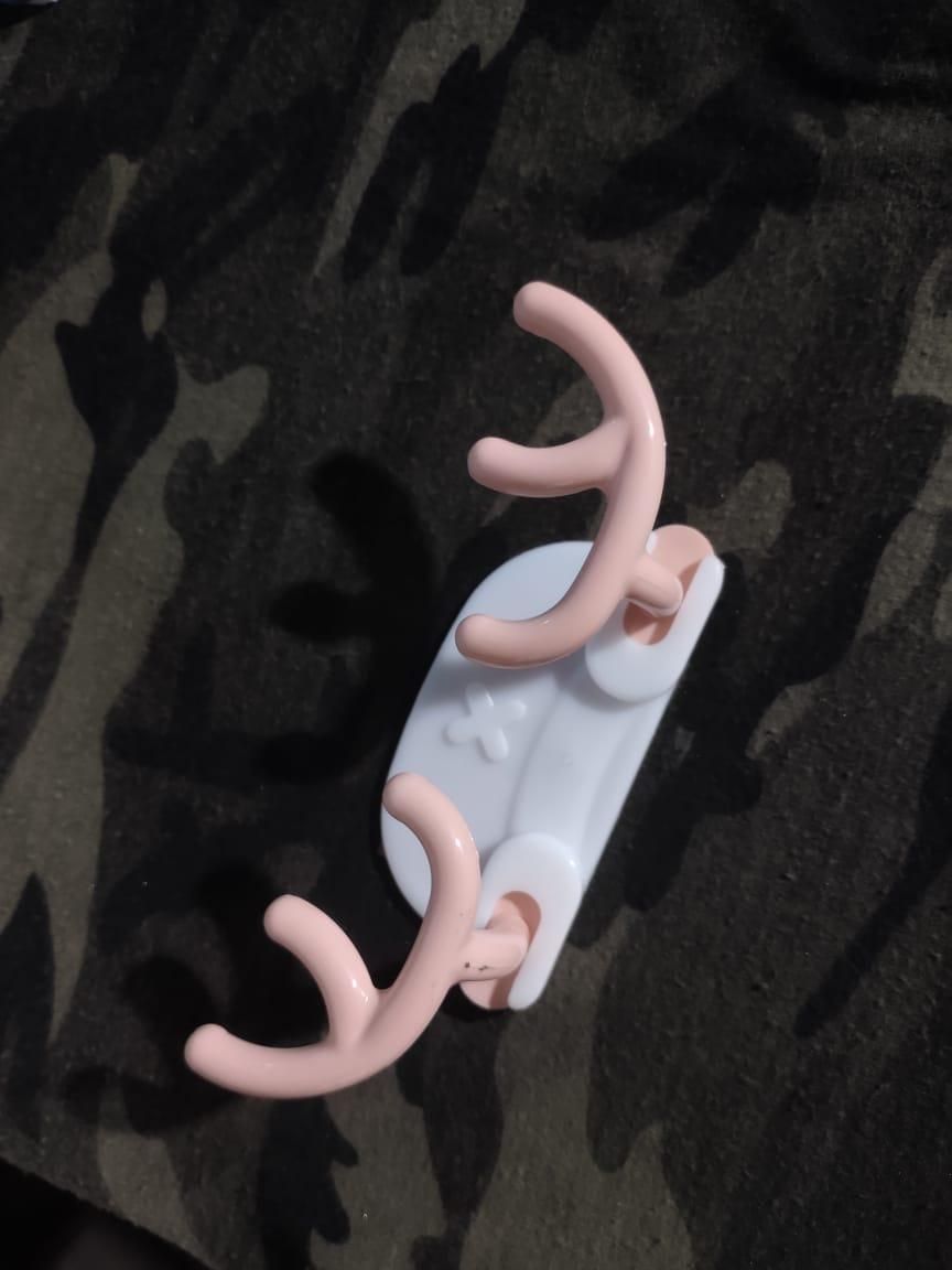 Cute Antler Plug Hook