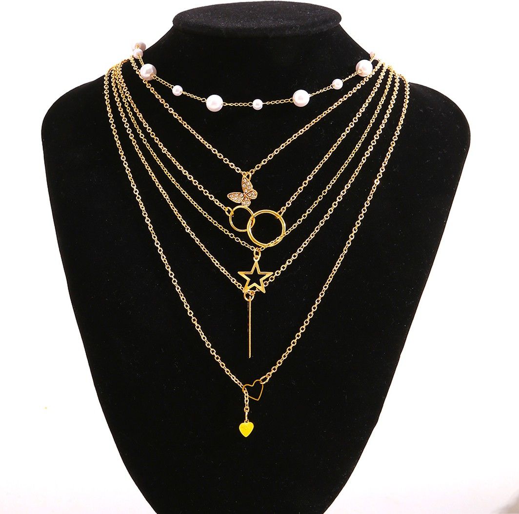 Combo Pack Of Necklace (Pack Of 5)