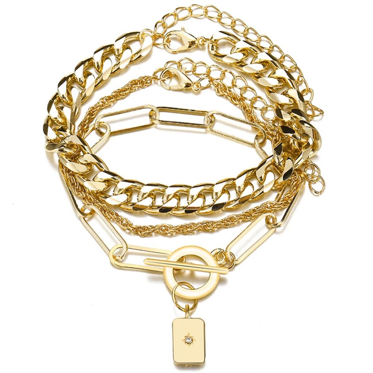 Beautiful American Diamond Bracelets ( Pack of 3)