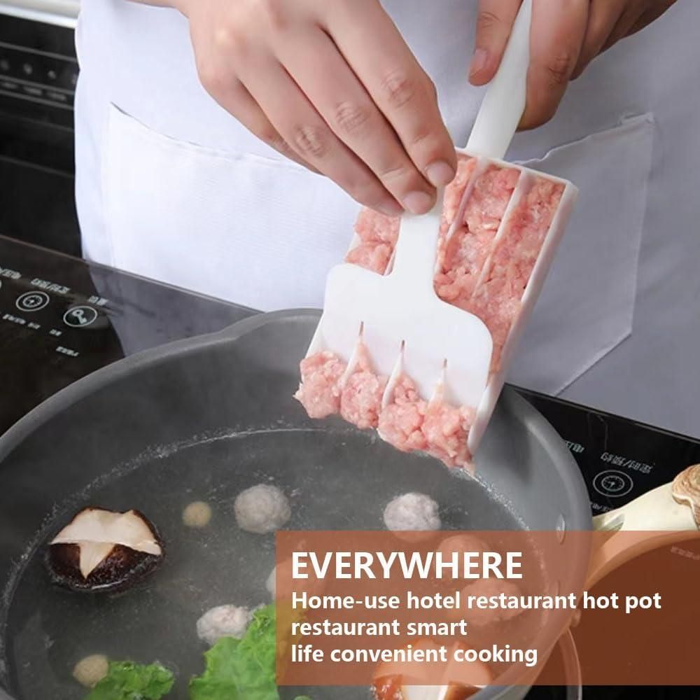 2 Pcs Creative Kitchen Triple Meatball Maker