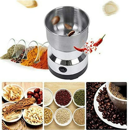 2-in-1 Coffee Grinder and Blender: Multifunction Smash Machine for Small Food Grinding