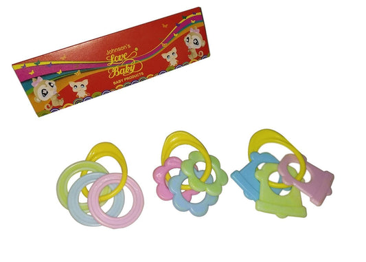 Baby Teething Gughra from Love Baby - set of 3