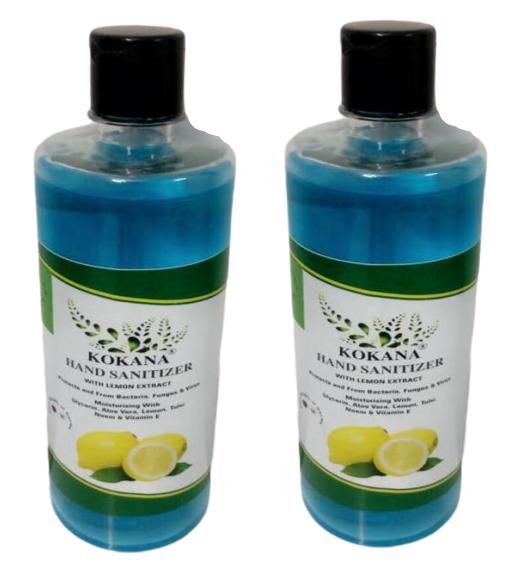 Kokana Hand Sanitizers (Pack of 2) 500 ml Each