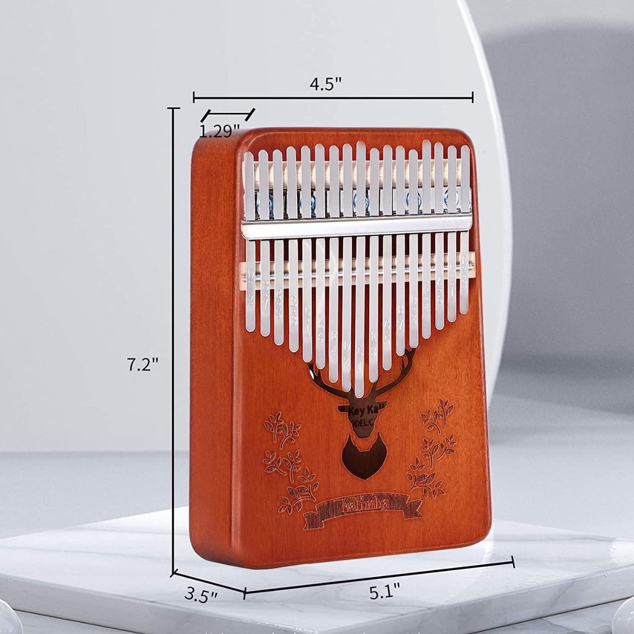 17-Key Kalimba Thumb Piano Musical Instrument