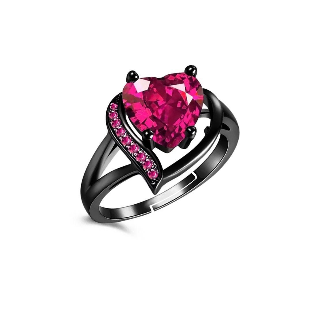 Heart Shape Diamond Ring for Girl And Women