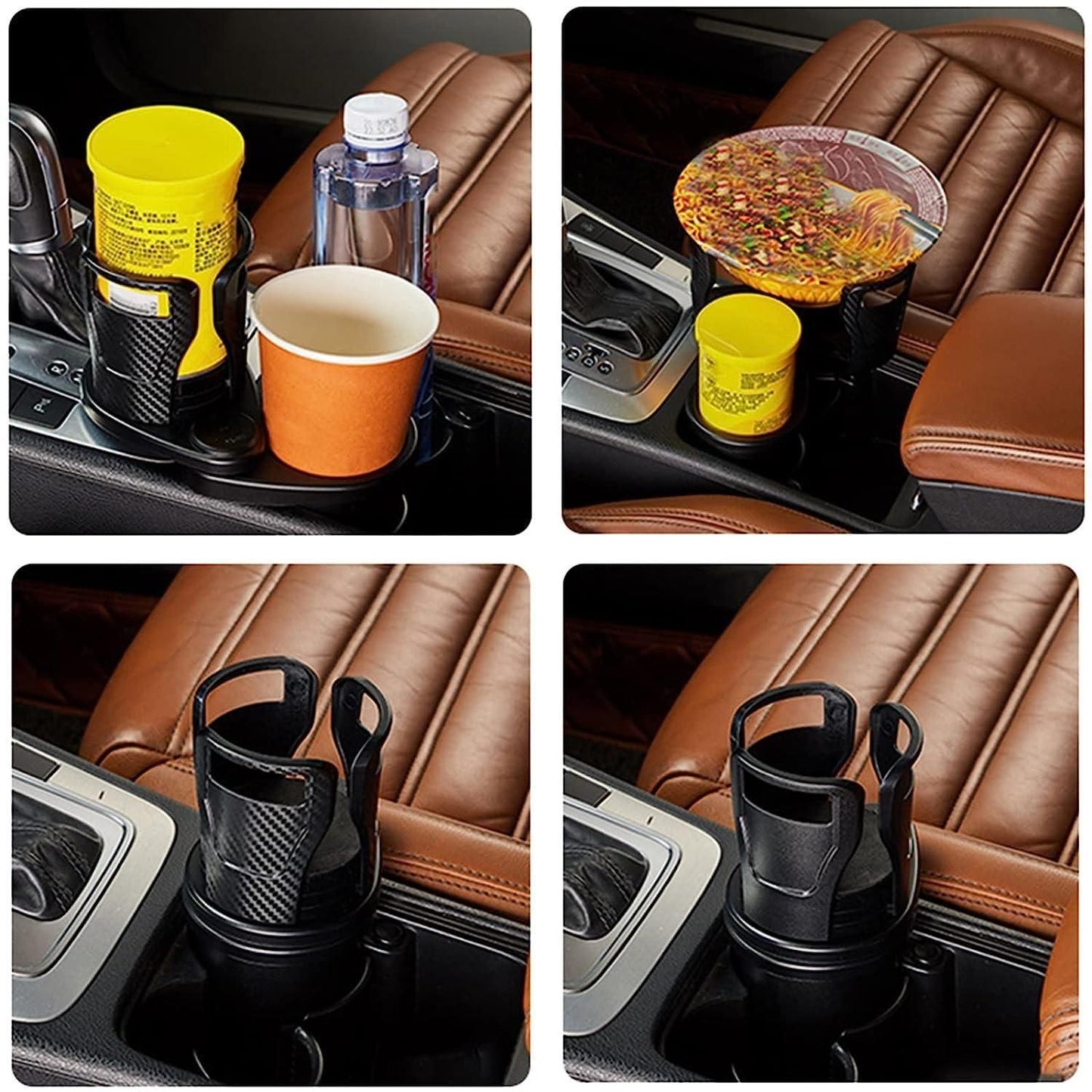 2 in 1 Multifunctional Drink Cup Holder Organizer For Car