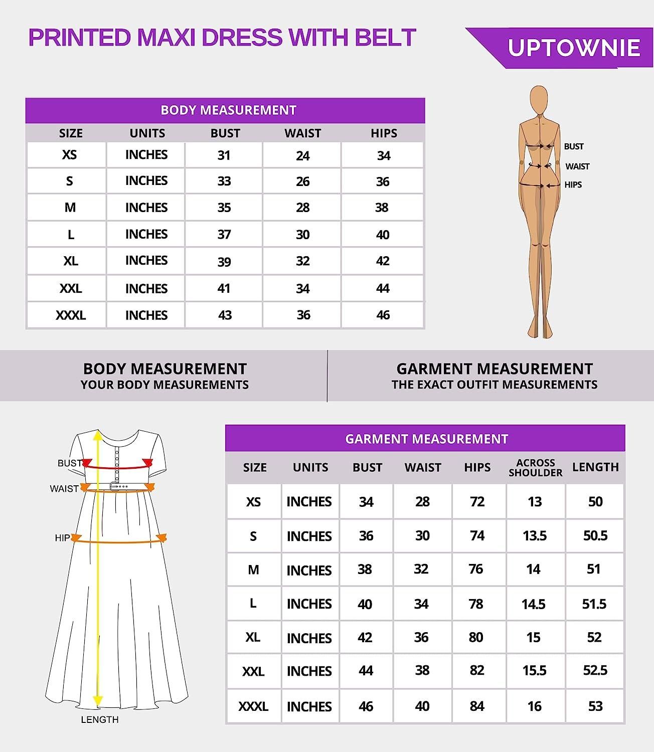 Women's Crepe Printed Skater Maxi Dress