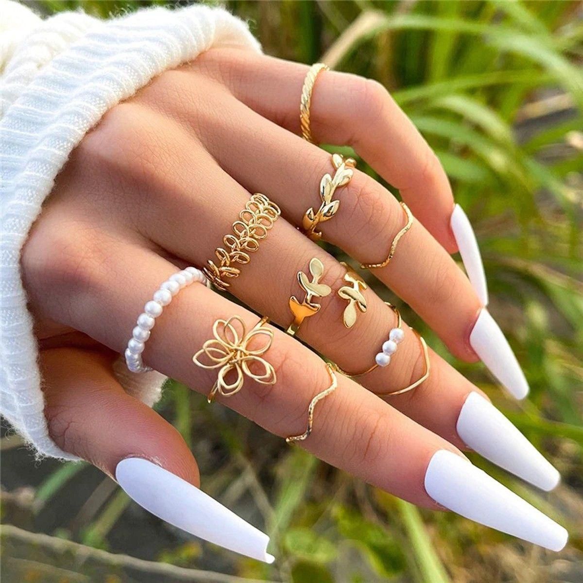 Combo Pack Of Rings(Pack Of 10)