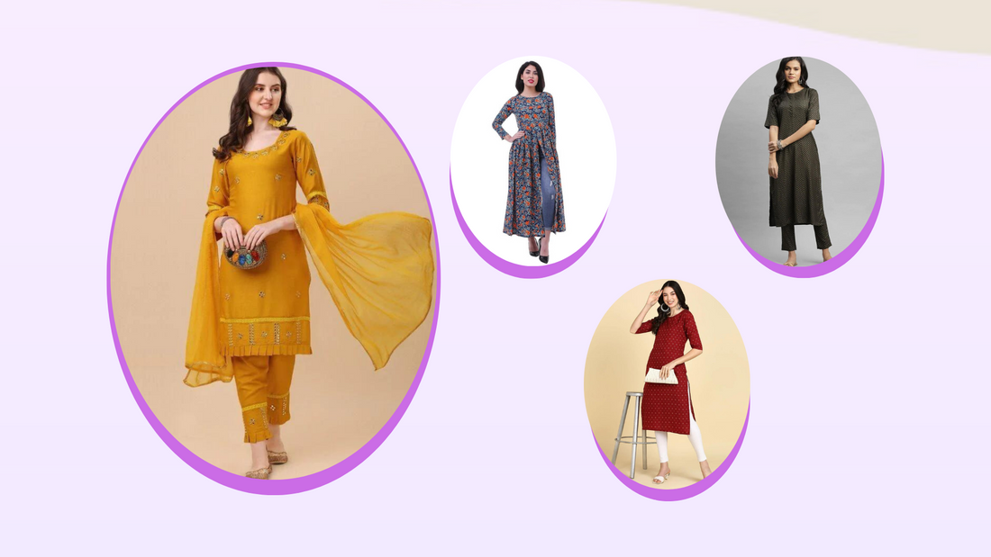 Stunning Kurtas for Women: Glam Up Your Festive Wardrobe