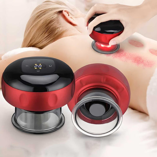 Electric Cupping Therapy Machine with 12 Level Temperature and Suction