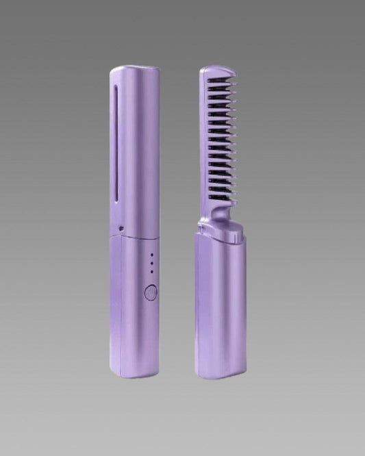 Meneflix Cordless Mini Hair Straightener - Portable & Rechargeable