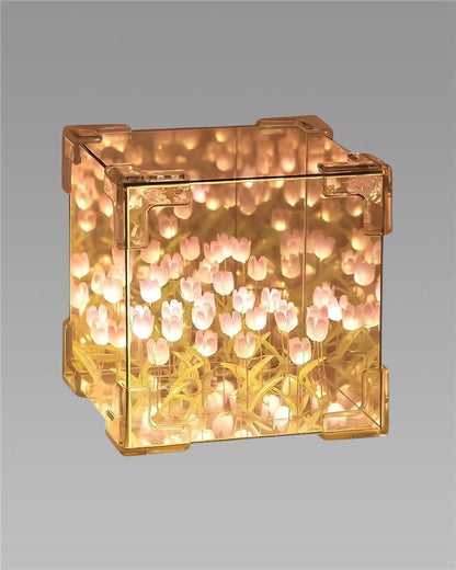 Tulip Cube Mirror Lamp