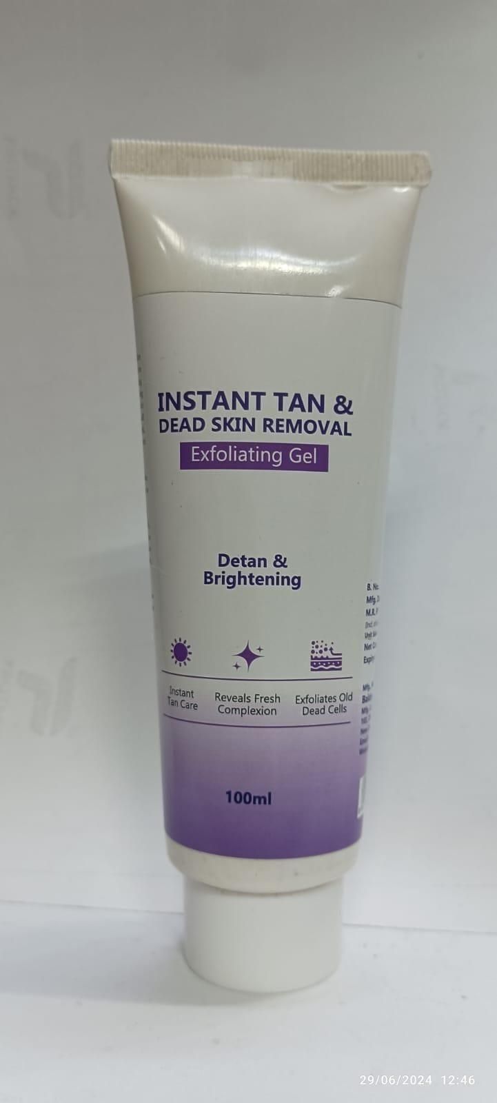 Dead Skin Tan Remover Combo Pack (100 ml Each)