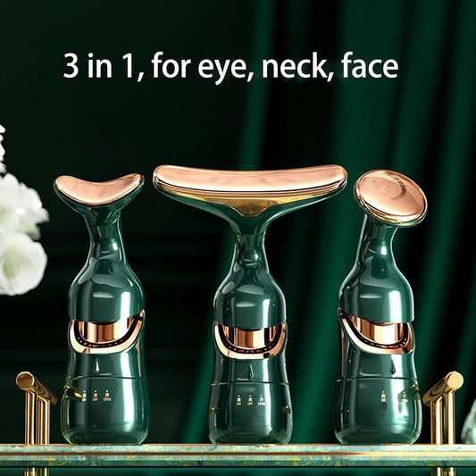 2-In-1 Anti-Wrinkle Facial Massager For Skin Care