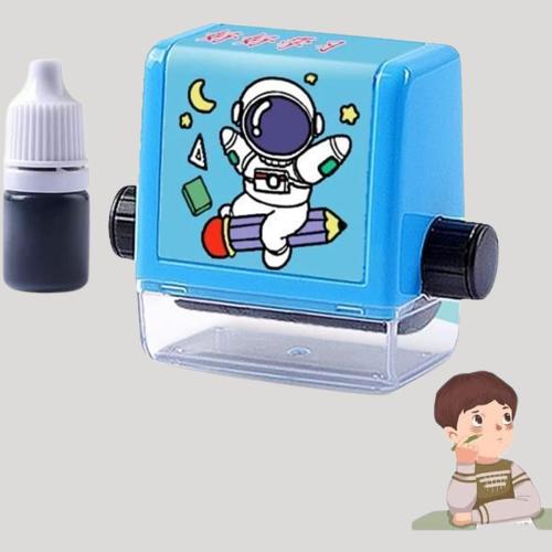 Birud Addition Stamps for Kids, Roller Design Teaching Stamp, Math Stamps Practice Tools