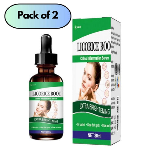 Licorice Root Calm Inflammation Serum 60ml (Pack of 2)