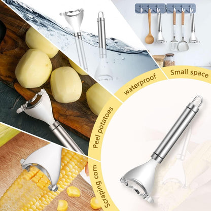 Stainless Steel Corn Peeler