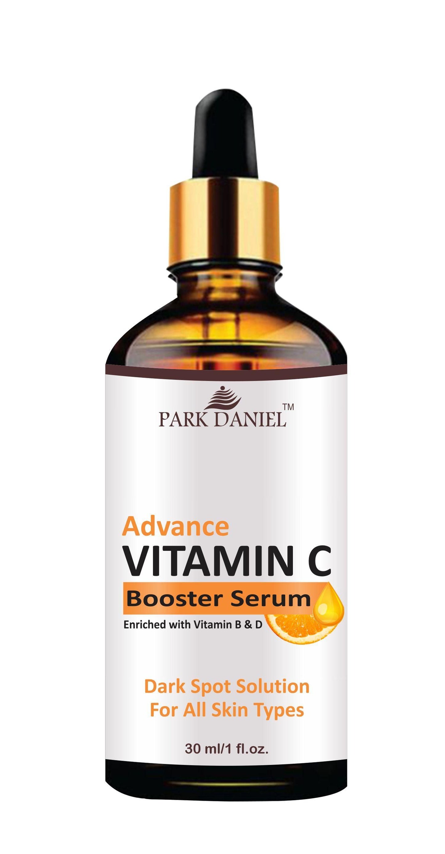 Park Daniel Vitamin-C Booster Serum For Nourished & Bright Skin with Antioxidant (Pack of 1 of 30 ML)