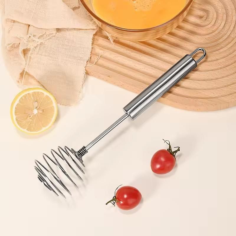 Steel Wire Egg Whisk - Hand Egg Mixer