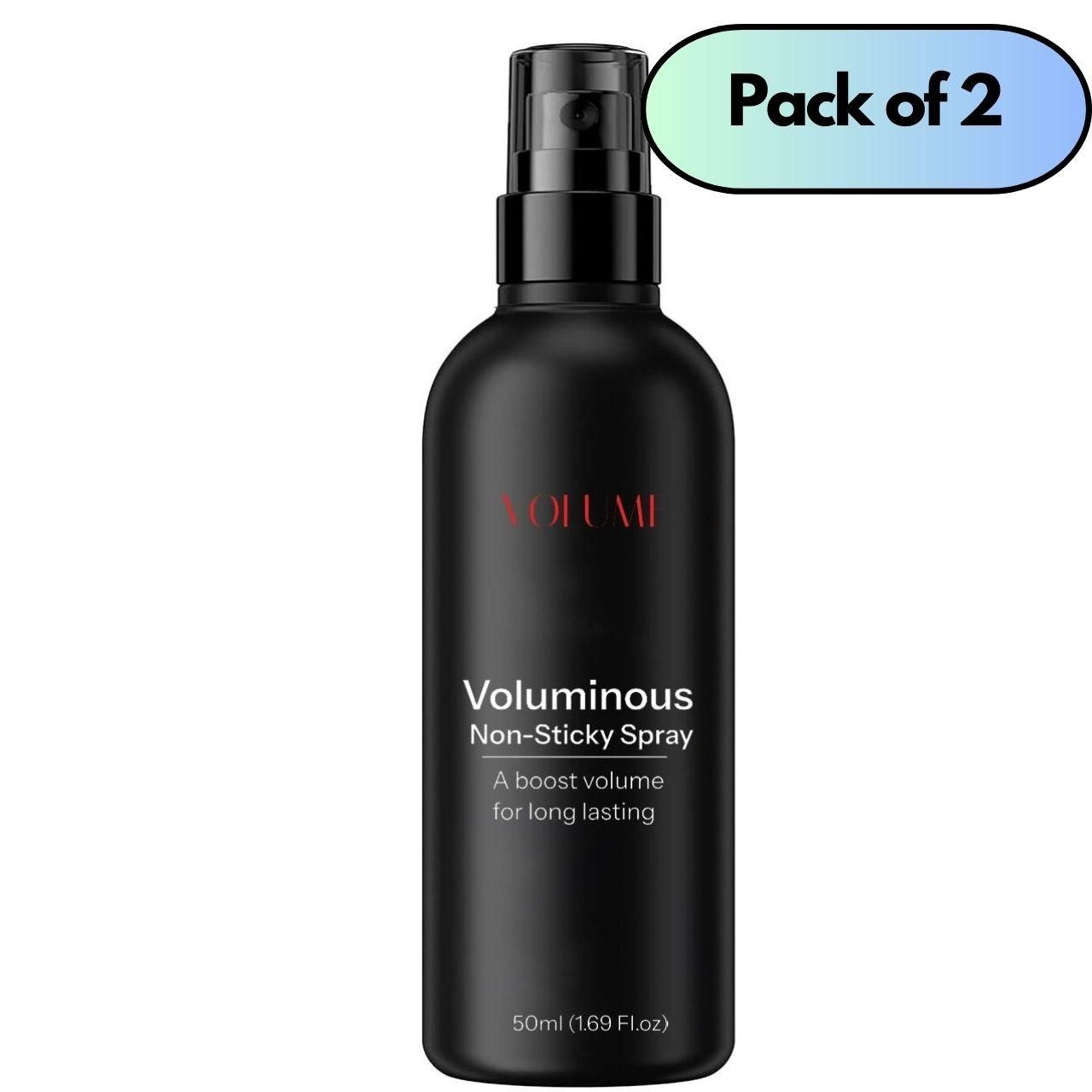 Voluminous Non-Sticky Hair Spray 100ml (Pack of 2)