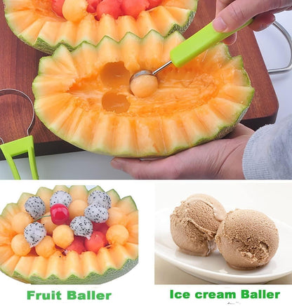 Professional 4-in-1 Stainless Steel Watermelon Cutter