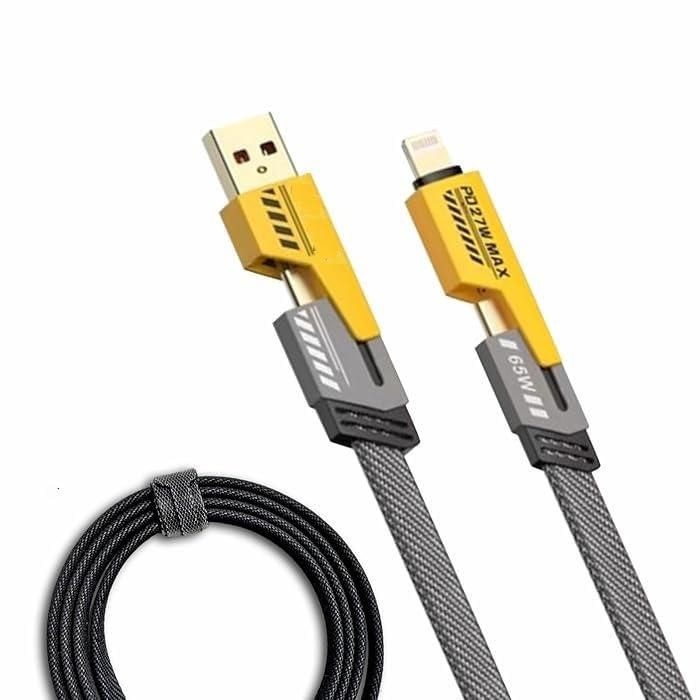 USB C Cable Lightning Cable 4-in-1